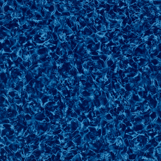 Blue Diffusion - Round Expandable Above Ground Pool Liner